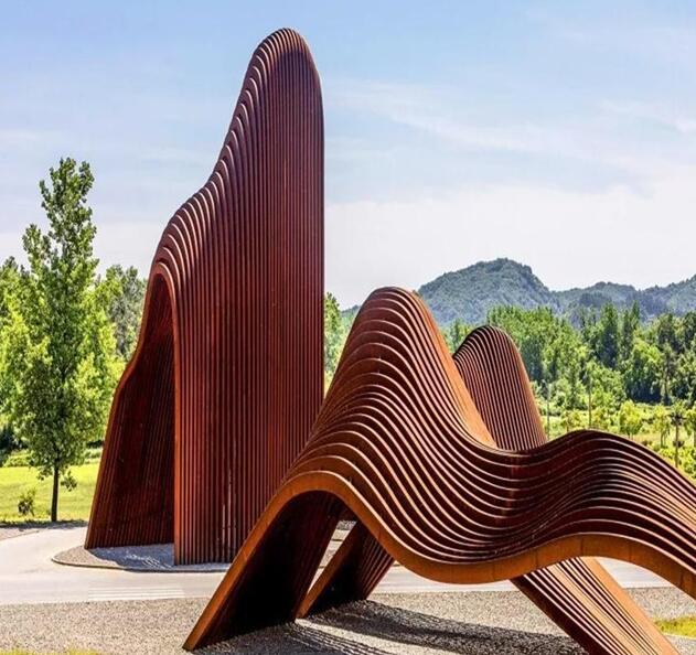 平阴锈钢板造型